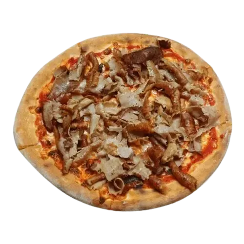 Kebab Pizza