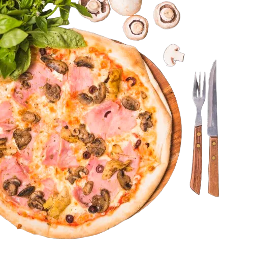 Prosciutto Funghi Pizza